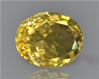 Yellow Citrine Natural Certified 4.94 CTS... ( 86457 ) (D)